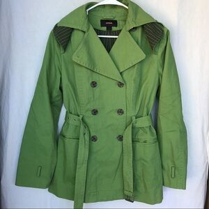 Express Green Pea Coat
